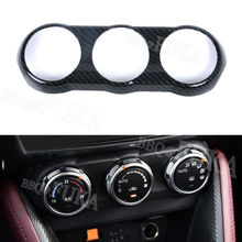 Car Air Condition A/C Button Switch Panel Cover Trim For 2017 2018 Mazda CX-3 ABS 2024 - buy cheap
