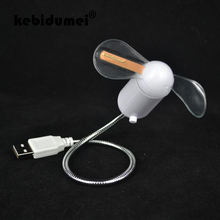 Kebidumei DIY гаджет мини USB вентилятор красный светильник кий программируемый светодиодный кулер охлаждающий вентилятор с символами слова сообщения текста 2024 - купить недорого