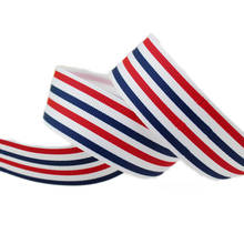 (10 yards/lot) 1''(25mm) grosgrain ribbon printed colored stripes gift wrap ribbon decoration ribbons 2024 - buy cheap