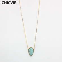 CHICVIE Gothic vintage Beads Necklace Long Gold Necklaces & Pendants for Women Jewelry Wholesale Statement Necklace SNE160148 2024 - buy cheap