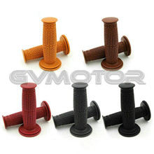 22mm CAFE RACER Top Quality Motorcycle Handle Bar Grip Retro Rubber Scooter Handlebar Modified Motorbike Grips Motorcycle parts 2024 - buy cheap
