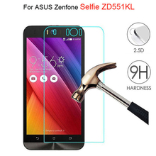 Закаленное стекло для Asus Zenfone Selfie Screen Protector Защитная пленка для ZD551KL Z00UD Glass 2024 - купить недорого