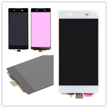 Tela lcd para sony xperia z4, e6553 e6533, tela lcd preta de substituição com sensor de toque para sony z4 2024 - compre barato