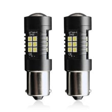 2pcs/set 1156 LED Fog Light Bulbs 3030SMD 12V 24V 1800LM 6000K White Car Fog Light Driving DRL Daytime Running Lamp 2024 - buy cheap