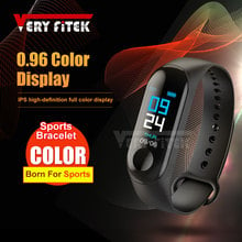 VERYFiTEK M3X Smart Band Heart Rate Monitor Wristband Fitness Tracker Blood Pressure Smart Bracelet for Android iOS pk MiBand 3 2024 - buy cheap