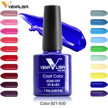 Venalisa nail gel polish 60 color high quality product nail art soak off odorless organic uv gel nail polish varnish gel lacquer 2024 - buy cheap
