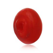 Doreenbeads contas de vidro ábaco vermelho fosco cerca de 8mm( 3/8 ") x 4mm( 1/8"), buraco: aproximadamente 2mm, 50 peças 2024 - compre barato