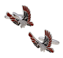 Gemelos de Águila en vuelo para hombre, Material de cobre, Color Rojo 2024 - compra barato