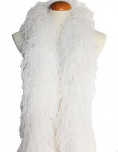 Falda de 3 capas para decoración de bodas, traje de plumas de avestruz, color blanco y negro, 2 metros/lote, 5 capas, 10 capas, 20 capas 2024 - compra barato