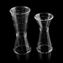 Short Measuring Cup Drink Bar Wine Party New PVC Bar Accessories Cocktail Shaker Double Single Shot Jigger For Home Bar Party 2024 - buy cheap
