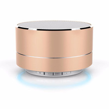 LED Portable Wireless Speaker Stereo Mini Subwoofer Speaker Metal Super Bass Bluetooth-compatible Tf Card for Mp3 2024 - buy cheap