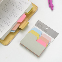 6 Colors 90 Sheets Creative Candy Color Index Sticky Note  Stationery Memo Pad Office School Supplies 2024 - buy cheap