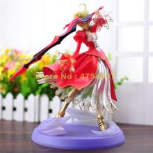 fate stay night fate/extra red saber lily 1/7 scale pvc action figure collectible model 19cm Toy 2024 - buy cheap