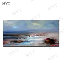 MYT Free Shipping 100% Handmade Reproduction Landscape Abstact Pictures Oil Painting On Canvas Wholesale Oil Paintings Pictures 2024 - buy cheap