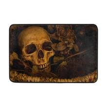 Skull Pattern Anti-Slip Carpet 60*40cm Door Mats Doormats Outdoor Kitchen Bathroom Living Room Floor Mat Rug 2024 - buy cheap