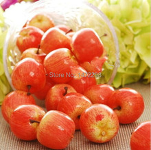 40 mini artificial pink apples faux fruit fake food house decor Sketching tool artificial flower 2024 - buy cheap