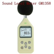 GM1358 30-130dB цифровой измеритель уровня звука ЖК-экран дисплей тестер шума в децибелах точность 1.5дб CE/ROHS/FCC Sandard 2024 - купить недорого