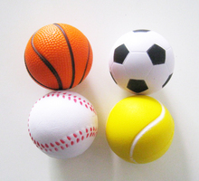 Bola antiestresse 2 segundos esporte pu, basquete pu, beisebol pu, bola de apertar, bola antiestresse de 6.3cm de diâmetro gyh 2024 - compre barato