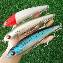 Noeby 1pc 14cm/70g 16cm/98g 18cm/145g variable sinking Vib Pencil Bait pencil Fishing lure good fishing tackle wobblers 2024 - buy cheap