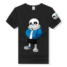 Undertale T Shirt Sans T-Shirt Men Women Tshirt Clothing Unisex Short Sleeve Game Cotton Print Tee 2024 - buy cheap