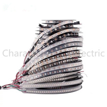 1m 2m 3m 4m 5m WS2812B WS2812 Led Strip,Individually Addressable Smart RGB Led Strip,Black/White PCB Waterproof IP30/65/67 DC5V 2024 - buy cheap