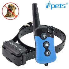 iPets PET619 300M Remote Dog Training Collar Rechargeable Waterproof 100Levels Vibration Shock Electronic Dog Training Collars 2024 - buy cheap