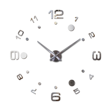 hot Quartz Watch Wall Clock Acrylic Mirror Diy Clocks Reloj De Pared Horloge Murale Living Room Modern Acrylic 3d Stickers 2024 - buy cheap