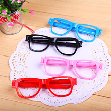 Wholesale 48pcs/lot cute ballpoint pen cartoon novel fashion eyeglasses toy pen 0.5mm blue ink color boys girls gift 2024 - buy cheap