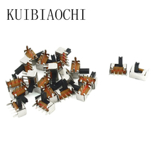 50pcs/lot SK12D07VG3 Miniature Slide Switch SPDT 3 Pin PCB 2 Position 1P2T Side Knob Handle High 3mm 2024 - buy cheap