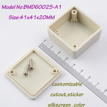 10pieces free shipping 41x41x20 mm plastic box project abs electronics enclosures junction box plastic battery enclosure 2024 - buy cheap