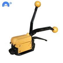 Manual steel strapping tool A333 buckle free Sealless Handheld steel strapping machine for 13/16/19 mm steel strip strap 2024 - купить недорого