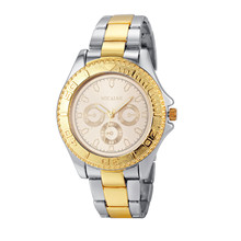 Marca de negócios relógios masculinos luxo dial ouro aço inoxidável analógico relógio de pulso quartzo militar relogio masculino saat presente 2024 - compre barato