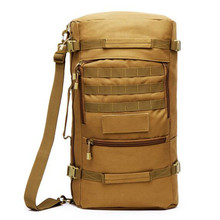 Мужские сумки, нейлоновые рюкзаки, сумки 50 л, туристические, водонепроницаемые, военные, высокого качества, 17 дюймов, сумка для ноутбука, износостойкая, модная, камуфляжная 2024 - купить недорого