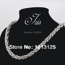Vintage 8.0mm*56cm 316L stainless steel necklaces for men,big punk link chain necklaces sterling steel jewelry gifts 6pcs/lot 2024 - buy cheap