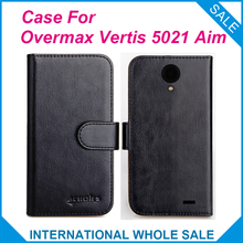 6 colores, oferta Overmax-funda Vertis 2016, carcasa de cuero de alta calidad exclusiva para Overmax Vertis 5021, seguimiento de la cubierta del objetivo 2024 - compra barato