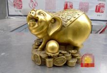 Feng Shui-cerdo de cobre puro, 12cm, artesanía, adornos 2024 - compra barato