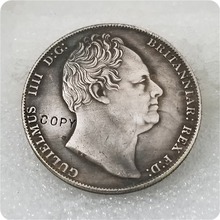 Копия Реплика Австралия, 1830 Корона Уильям IV Монета КОПИЯ, бесплатная доставка 2024 - купить недорого