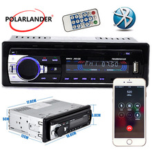 2015 new 12V Car tuner Stereo bluetooth FM Radio MP3 Audio Player Phone USB/SD MMC Port Car radio bluetooth tuner In-Dash 1 DIN 2024 - buy cheap