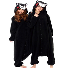 Super Natural Hot Sell Boys Girls Spring Black Bear Pajamas Onesie Animal Party Cosplay Costume Cartoon Anime Panda Pyjamas 2024 - buy cheap