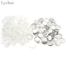 Lychee Metal Blank Pin on Badge Supplies for DIY Badge Craft Handmade Needwork Sewing Material Accessories 2024 - buy cheap