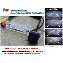 For Mercedes Benz Smart Fortwo W451 2007~2014 Smart Tracks Chip Camera / HD CCD Intelligent Dynamic Parking Car Rear View Camera 2024 - buy cheap