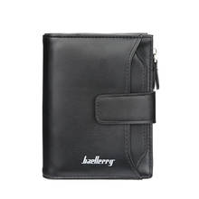 Baellerry Brand Small Wallet Men PU Leather Men Wallets Purse Short Male Clutch Card Holder Zipper Wallet Men Money Coin Bag 2024 - buy cheap
