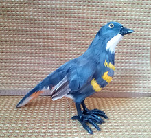 Simulación de pájaro Cuco polietileno y pieles Cuco pájaro modelo divertido regalo alrededor de 18cm x 22cm x 10cm 2024 - compra barato