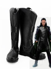 Ragnarok-zapatos de Cosplay de Loki Laufeyson Tom Sakaar, botas personalizadas de talla europea 2024 - compra barato