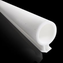 5 m branco O porta janela de juntas de vedação de borracha de silicone bumper tira weatherstrip 2024 - compre barato