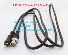Cable Coaxial BNC macho a RCA, Cable adaptador de plomo CCTV, 1 Uds./1,5 M, envío gratis 2024 - compra barato