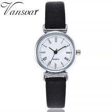 Vansvar Fashion Women's Watches Retro Small Simple Casual Casual Leather Band Quartz Women's Watch Wrist Watch Gift #5/22 2024 - buy cheap