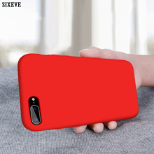 Luxury Liquid Silicone Shockproof Case For iPhone XS Max X XR 6 S 6S 8 7 Plus 6Plus 7Plus 8Plus Mobile Phone Cover Coque Housing 2024 - buy cheap