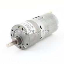 6mm Shaft DC 12V 4RPM 2 Pins Cylindrical Electric Geared Box Motor 37mmx26mm 2024 - buy cheap