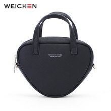 WEICHEN Fashion Triangle Geometric Handbag Women Designer Ladies Shoulder Bag Leather Crossbody Messenger Bags  Female Bolsa 2024 - buy cheap